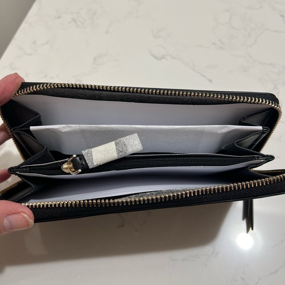 Kate Spade Silvia Flock Party large continental wallet - Picture 4 of 4